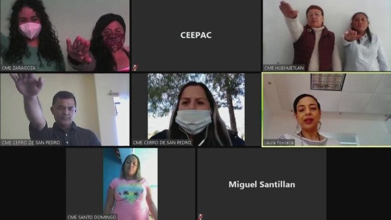 CEEPAC RINDEN PROTESTA 08ENERO2021