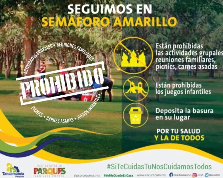 RESTRICCIONES PARQUES 19ABRIL2021