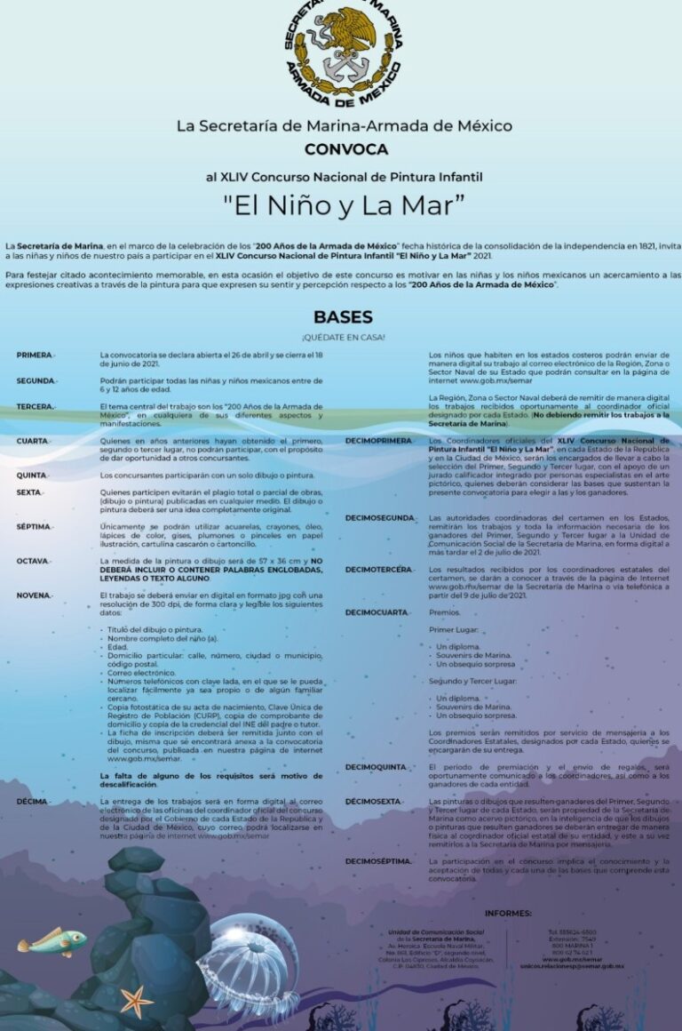 SEMAR CONVOCATORIA 10MAYO2021