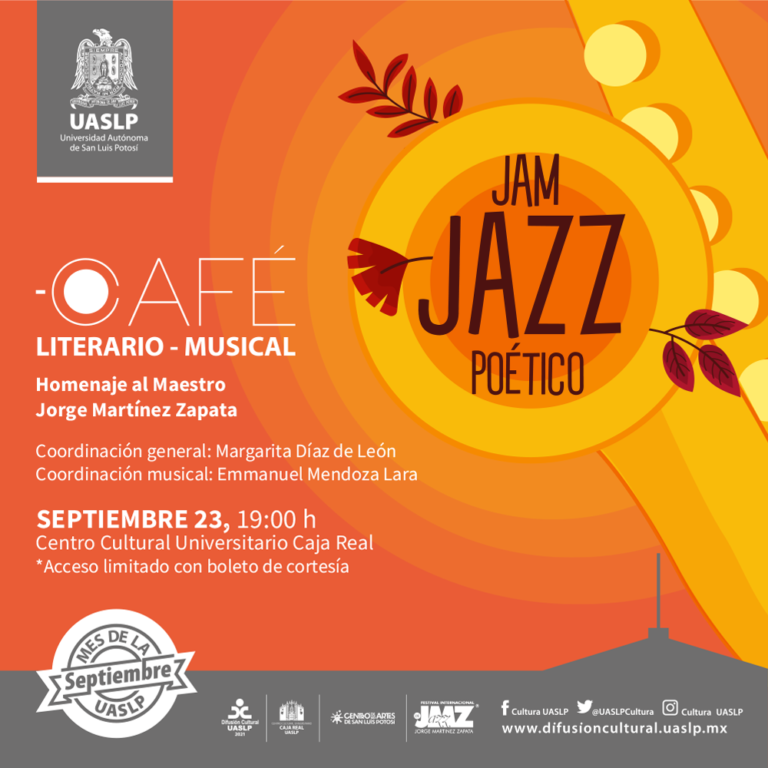 CAFÉ LITERARIO UASLP 21SEPT2021