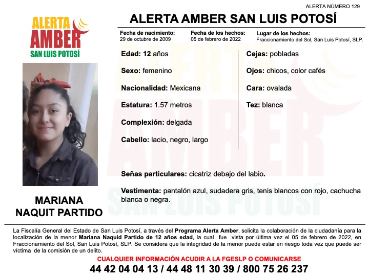 FISCALÍA ALERTA AMBER 05FEBR2022