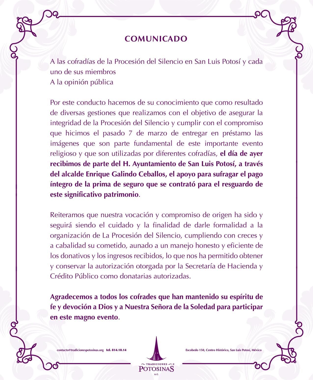 PROCESIÓN SILENCIO SEGURO 05ABRIL2023