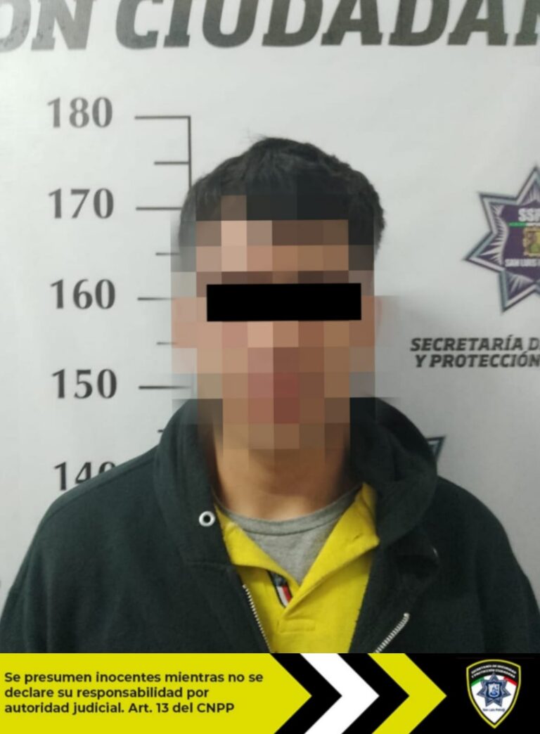SEGURIDAD MUNICIPAL DETENIDO 21MAYO2023