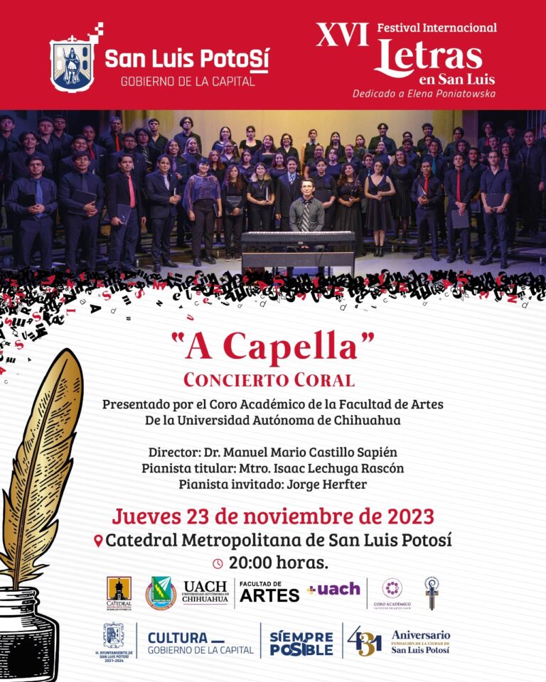 FESTIVAL DE LAS LETRAS 17NOV2023