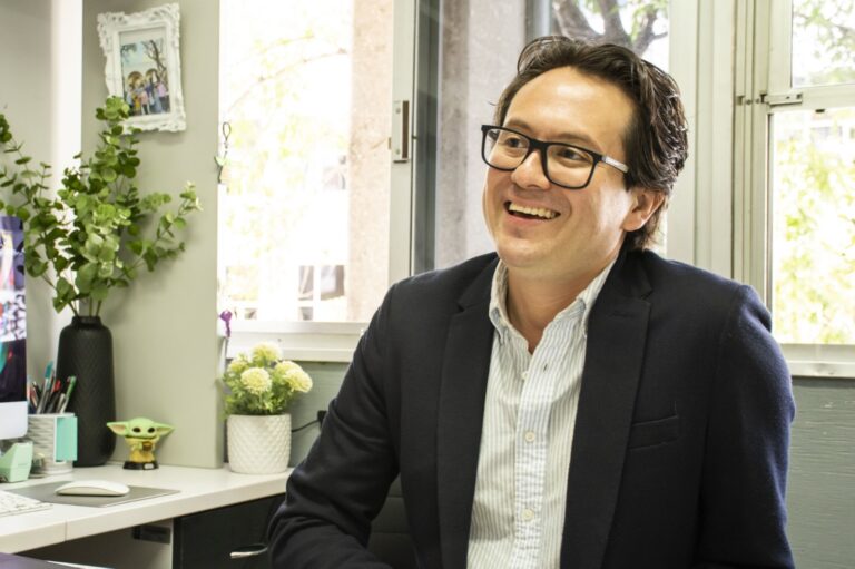 Doctor Miguel del Río Contreras, de la Facultad de Contaduría y Administración