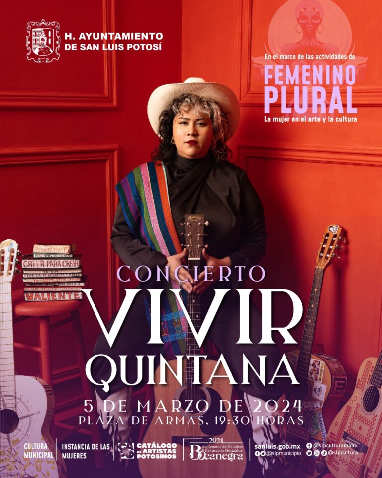 DCM 029- Vivir Quintana en el arranque del programa Femenino Plural, la mujer en el arte y la cultura 02