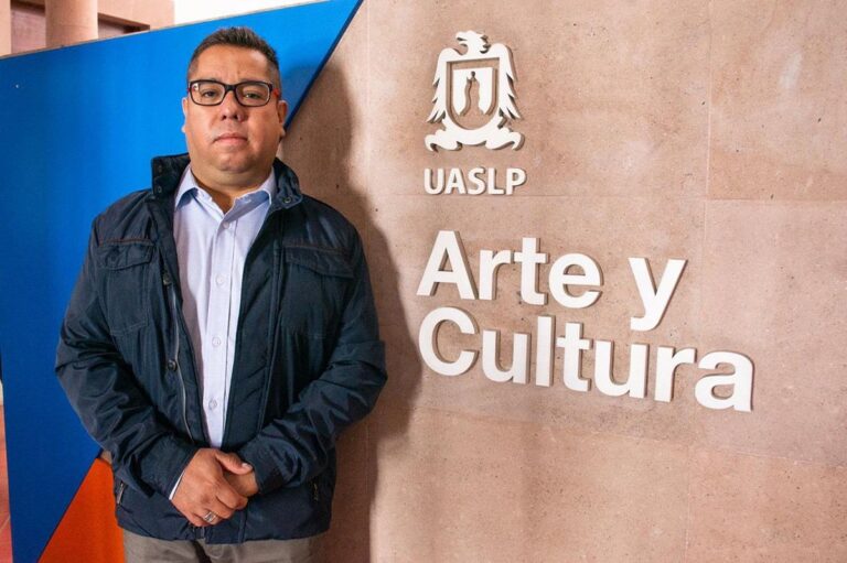 maestro Juan Carlos Díaz Medrano, titular del Departamento de Arte y Cultura de la UASLP